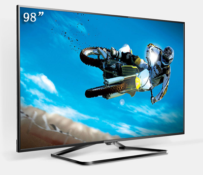 98寸智能液晶顯示器，98寸網絡云電視